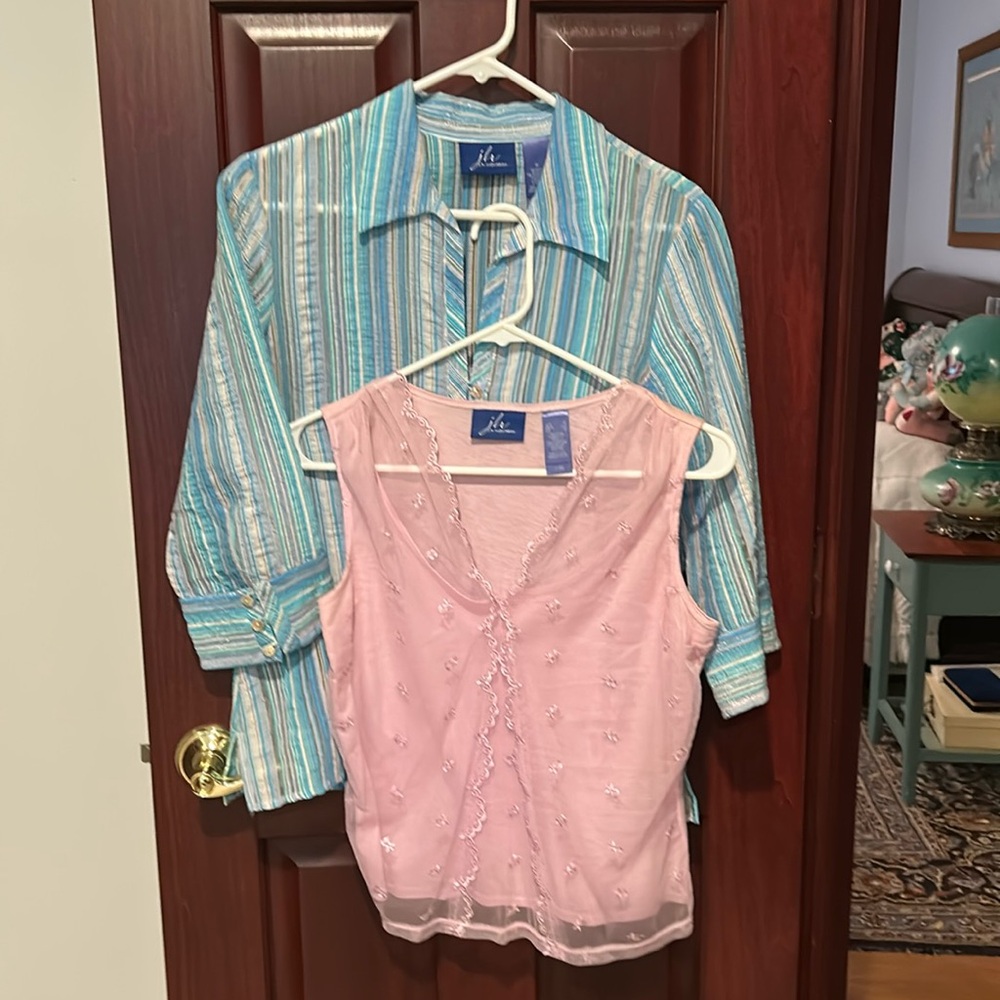 Vintage JH Collectibles Blouse & Cami